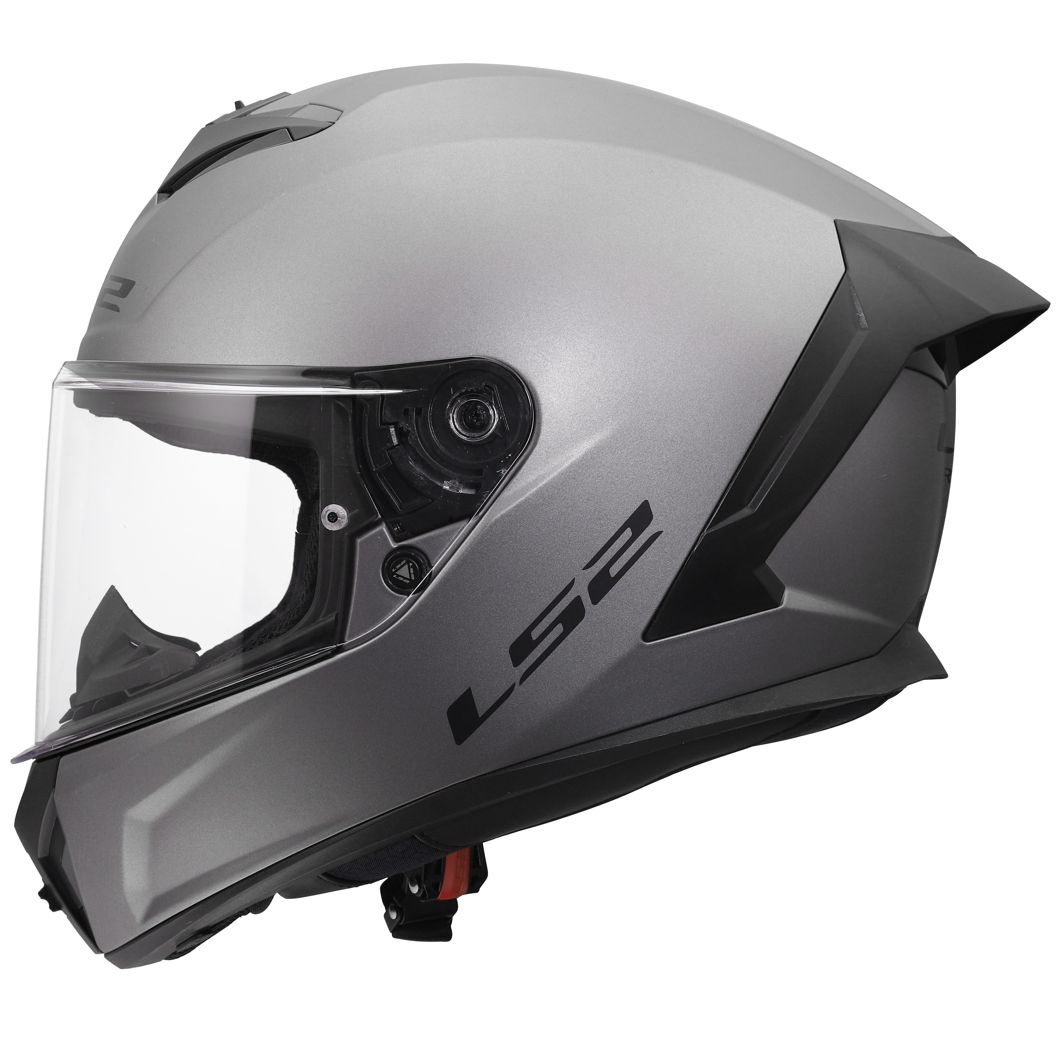 LS2 FF820 RAPID III SOLID MATT TITANIUM 168200007 (5)